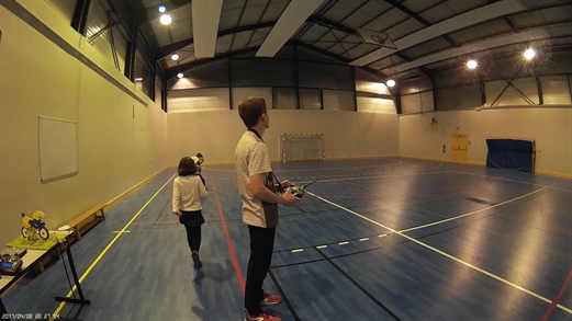 Session de vol indoor